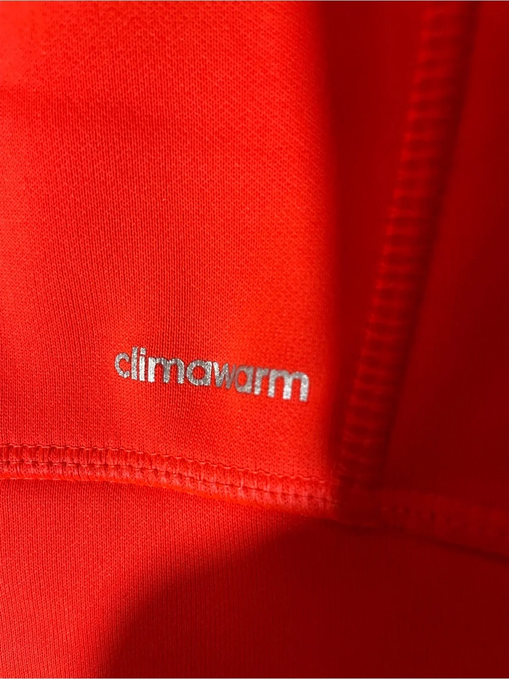 adidas Red and Navy Hooded Full-Zip Jacket for Kids